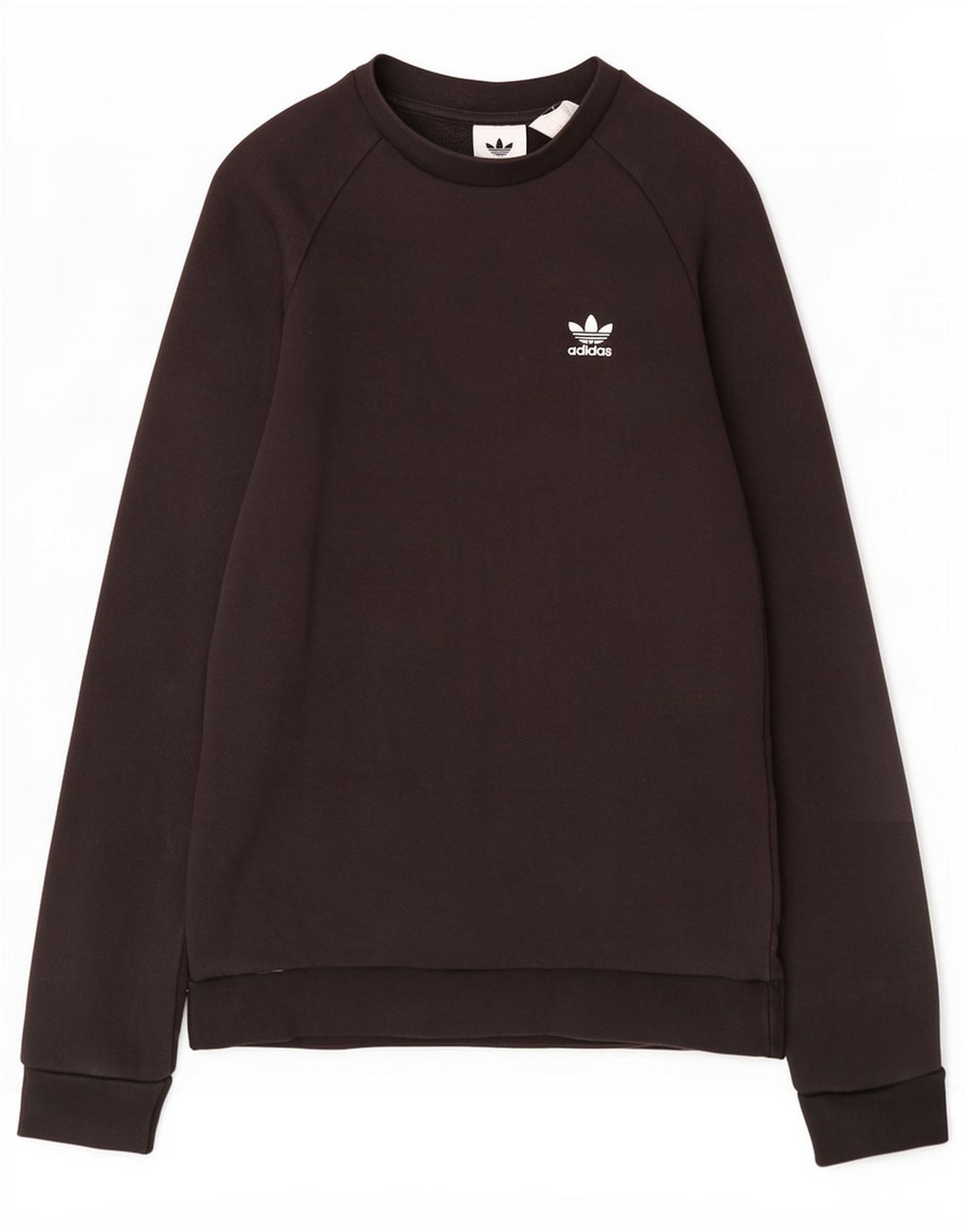 Adidas Sweat-shirt pour homme en coton noir Taille S