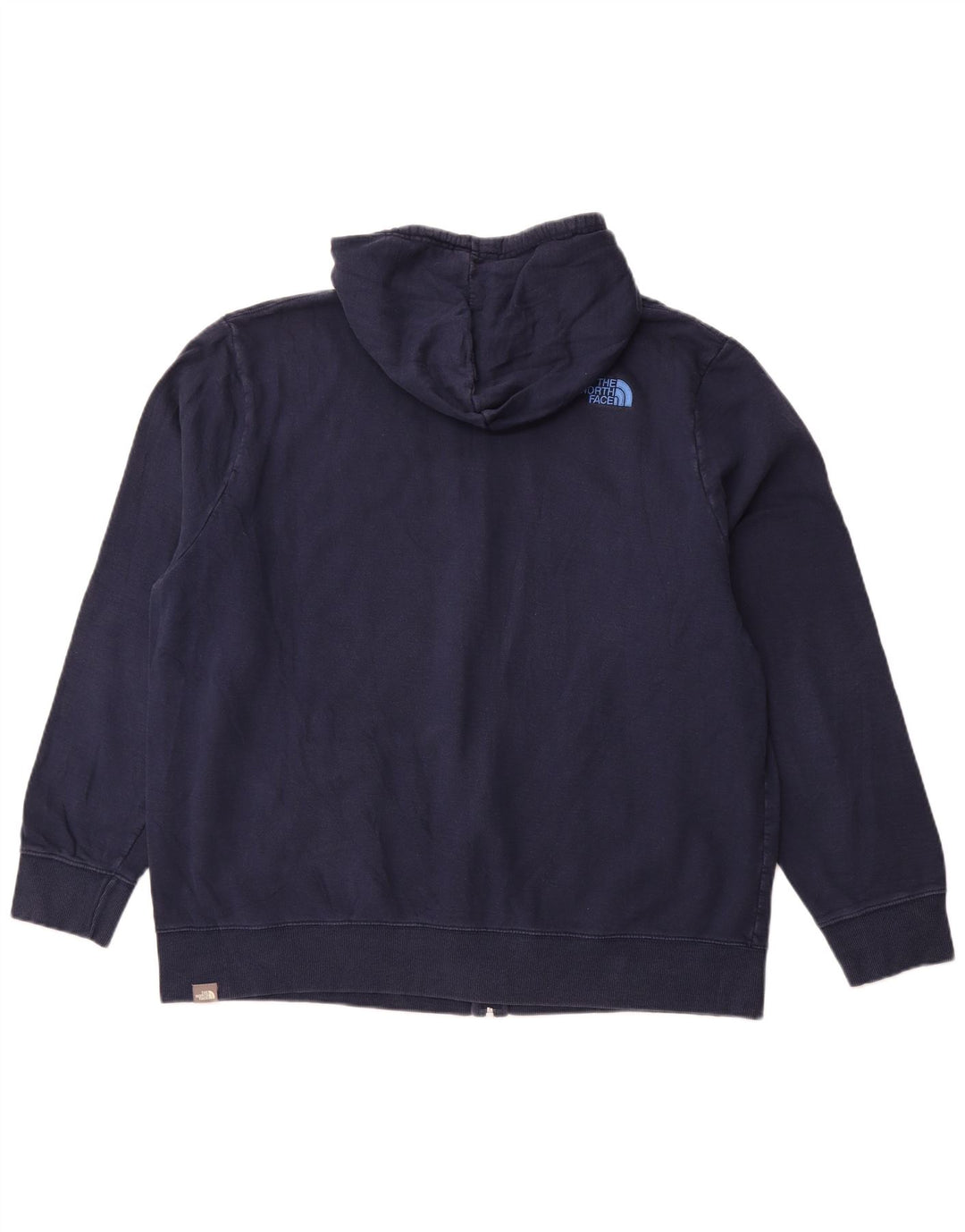 THE NORTH FACE Pull à capuche zippé pour homme 2XL en coton bleu marine