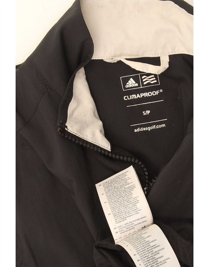 Adidas Veste de survêtement sans manches Clima Proof pour homme Noir Taille S