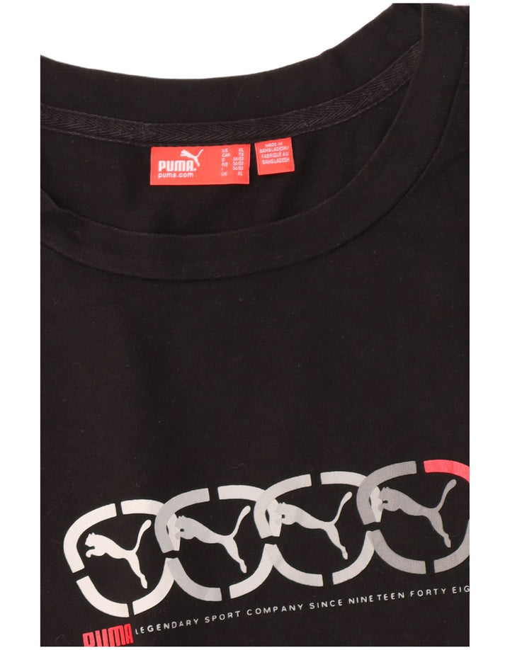 Puma Débardeur Graphic Homme XL Noir