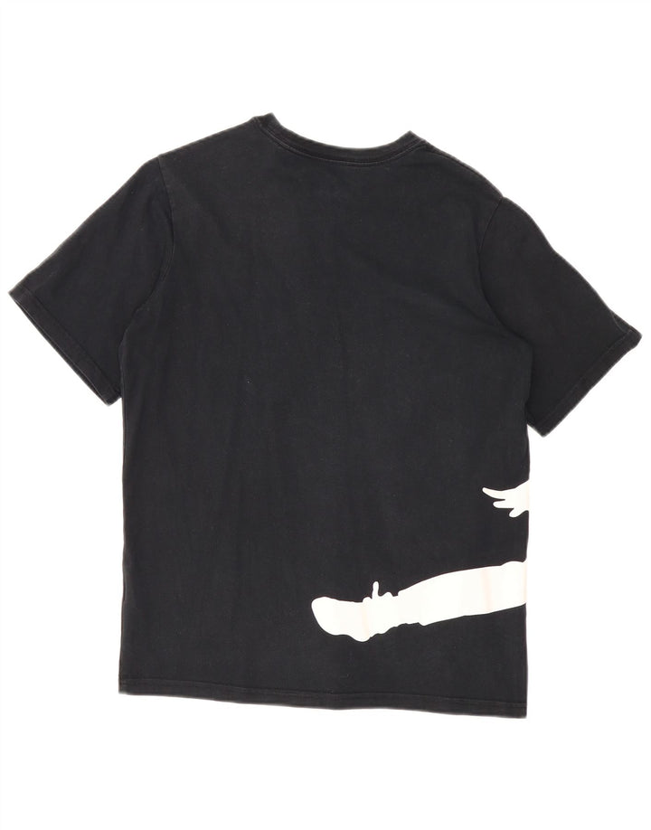JORDAN T-shirt graphique pour garçon 13-14 ans XL Noir