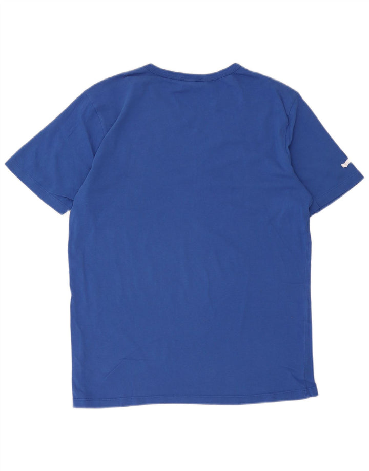 Gas T-Shirt Graphique Homme Grand Bleu Coton