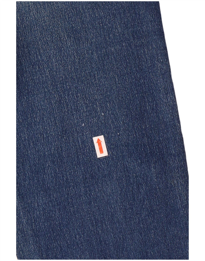 Wrangler Jean Capri Droit Garçon 14-15 Ans W25 L21 Bleu Coton