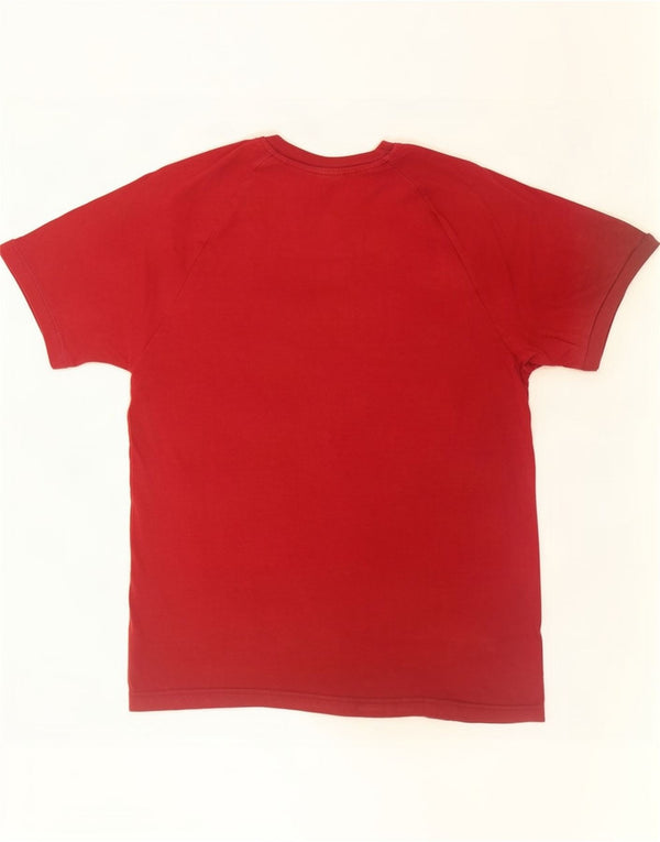 Adidas T-Shirt Homme Top Rouge Moyen Coton