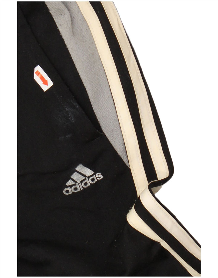 ADIDAS Mens Tracksuit Trousers UK 38/40 Medium  Black Colourblock