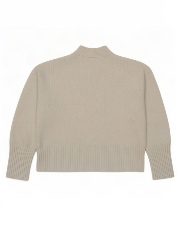 Marks & Spencer Pull col roulé pour femme UK 14 Bleu moyen