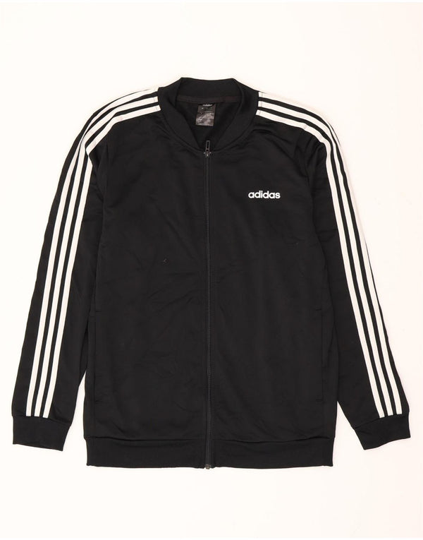 ADIDAS Veste de survêtement pour homme Large Noir Polyester