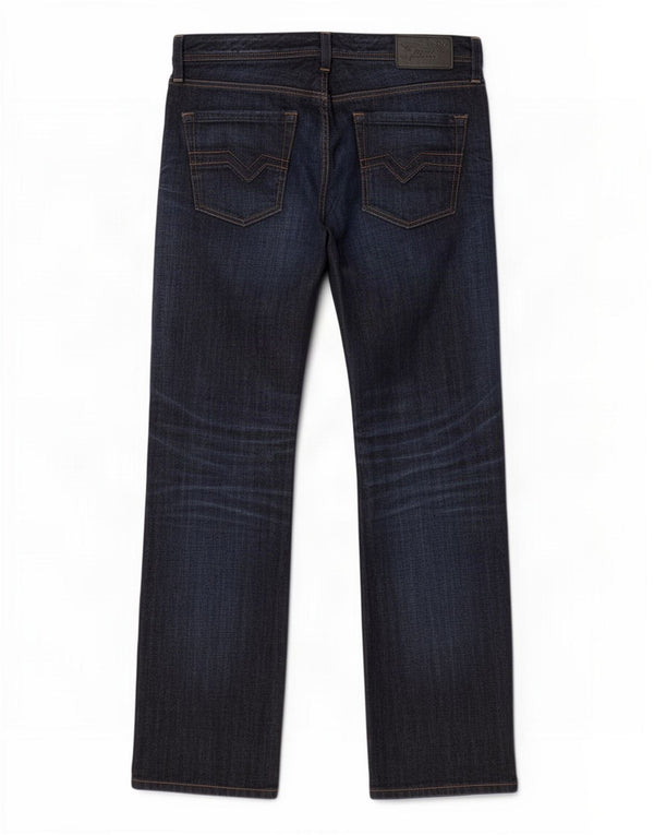 Diesel Jean Larkee Regular Droit Homme W34 L32 Bleu Marine Coton
