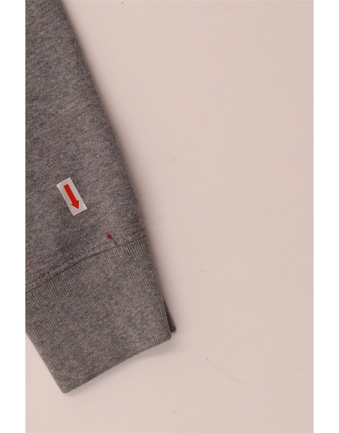 Vans Pull à capuche zippé graphique pour homme Petit gris Coton