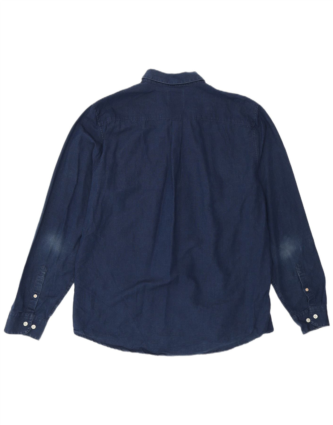 SUPERDRY Chemise en jean coupe classique pour homme 3XL Bleu marine Coton