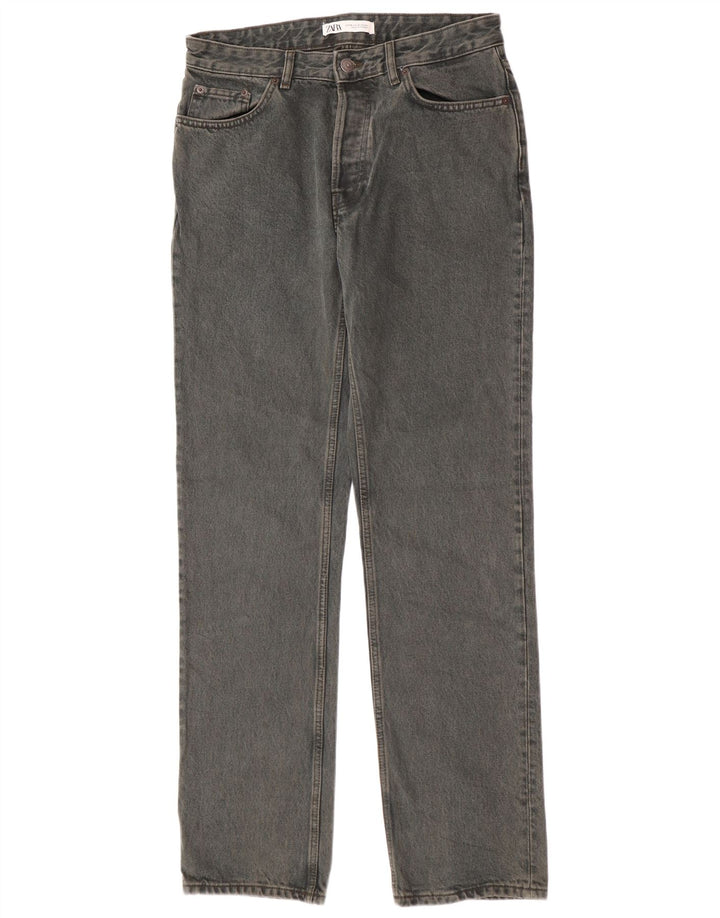 Zara Jean droit pour homme EU 40 MMedium W31 L33 Vert