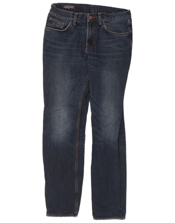 Tommy Hilfiger Jean Slim Homme W33 L31 Bleu Marine Coton