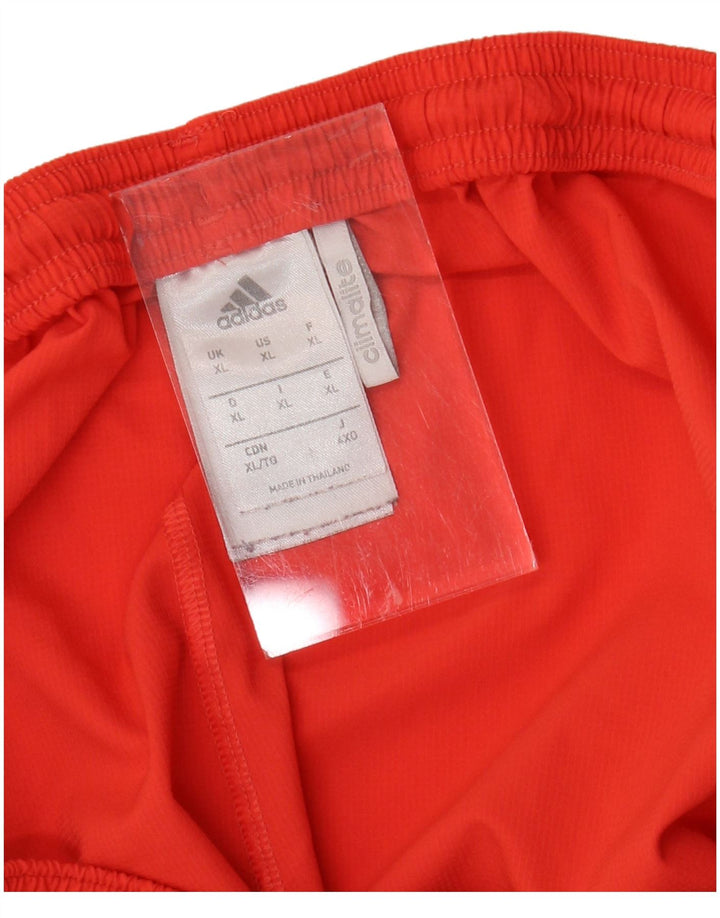 ADIDAS Short de sport Climalite Homme XL Rouge Polyester