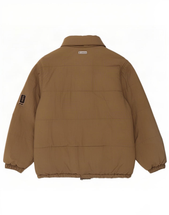 Veste coupe-vent à capuche Invicta Garçon 11-12 ans Marron Polyamide