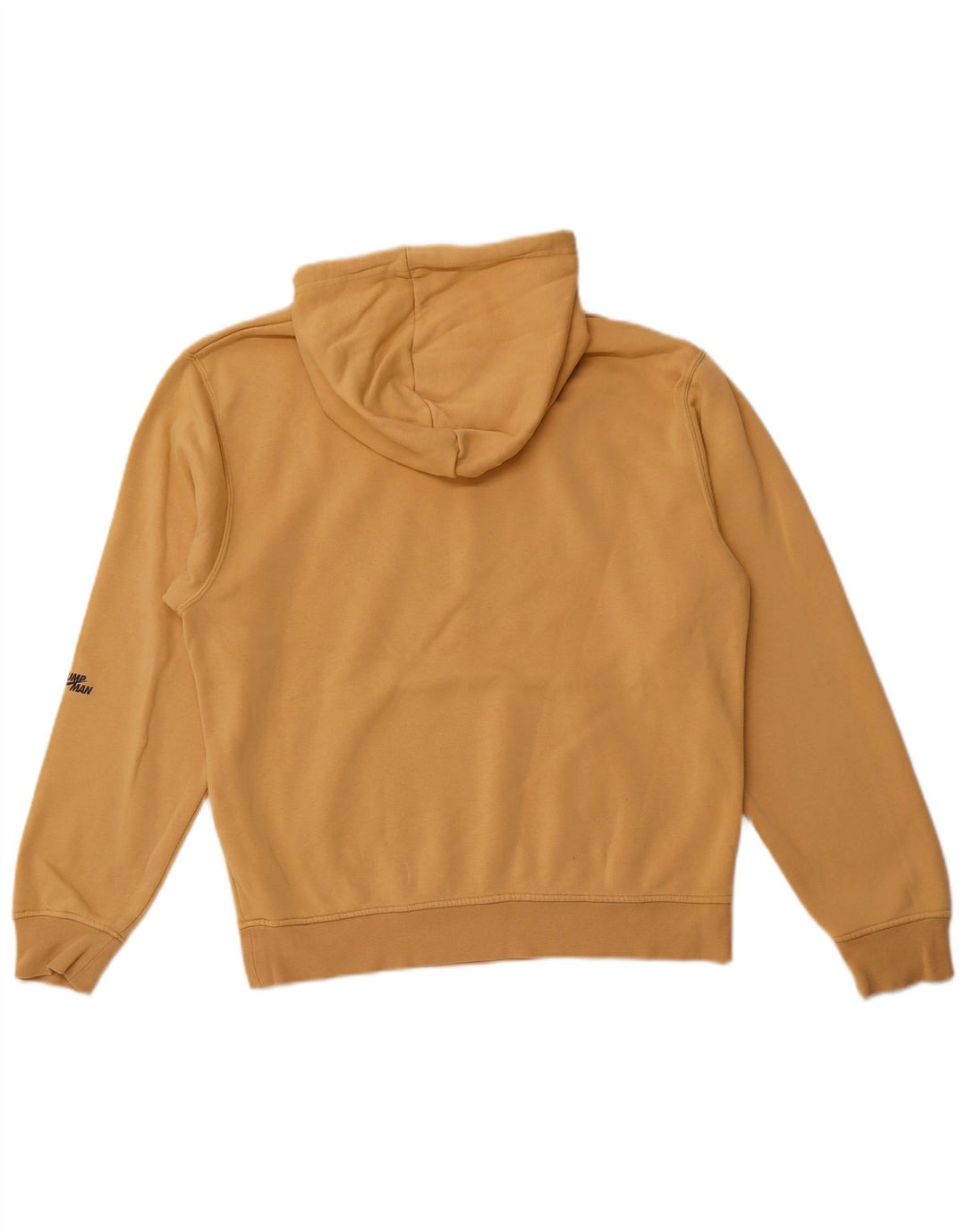 JORDAN Pull à capuche graphique pour homme Petit coton jaune