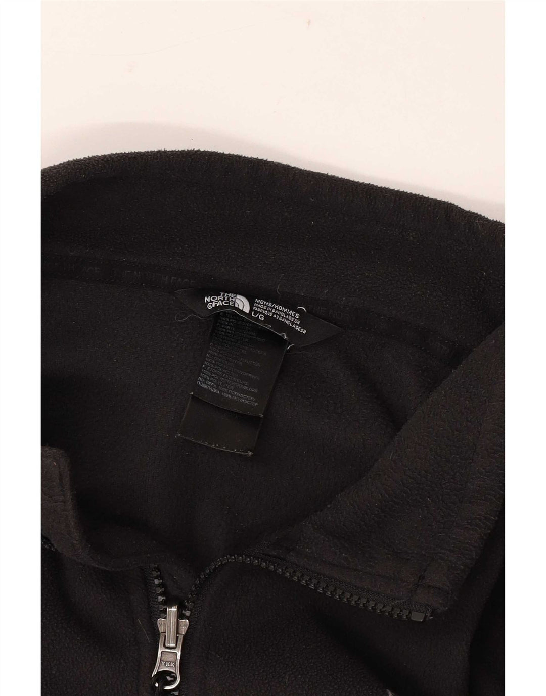 The North Face Veste polaire pour homme UK 40 Large Noir Polyester
