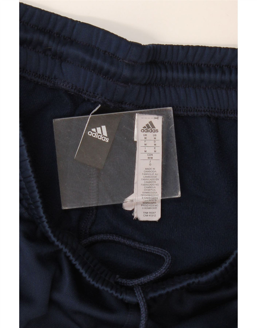 Adidas Pantalon de survêtement pour homme Pantalon de jogging Bleu marine moyen Polyester