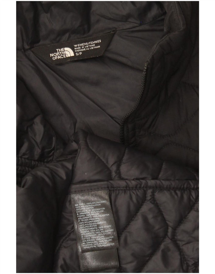 The North Face Veste matelassée pour femme UK 10 Petit nylon noir