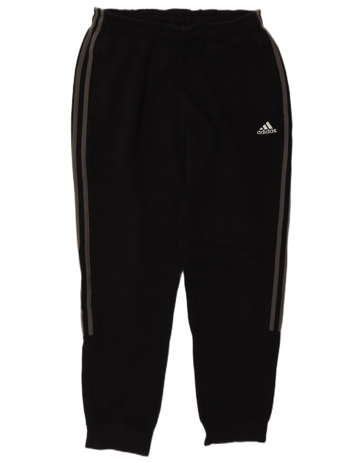 Adidas Pantalon de survêtement pour homme en coton noir moyen