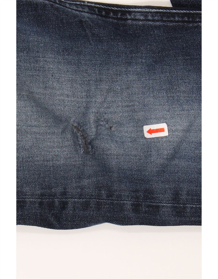 CALVIN KLEIN Jean Slim Homme W33 L32 Bleu Marine Coton