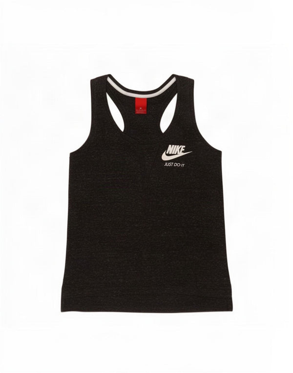 Nike Débardeur graphique pour femme UK 6 XS Gris moucheté