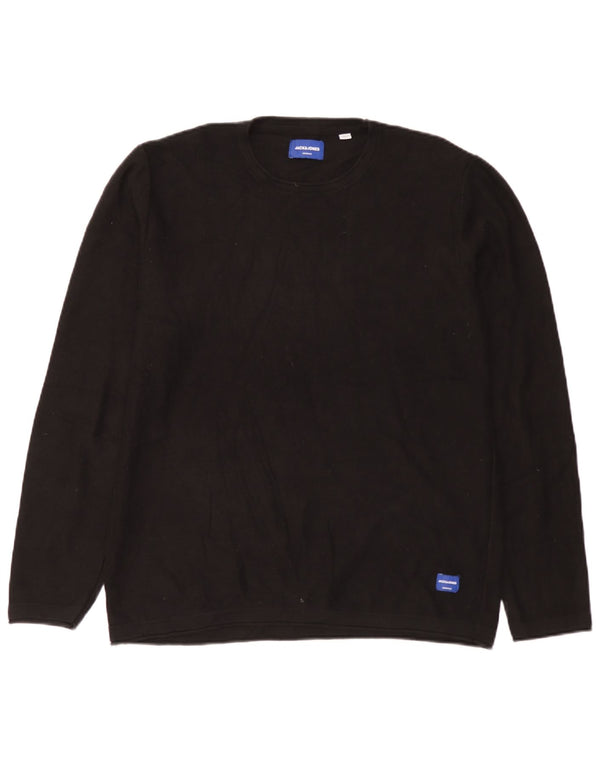 Jack & Jones Pull Col Rond Homme XL Noir Coton