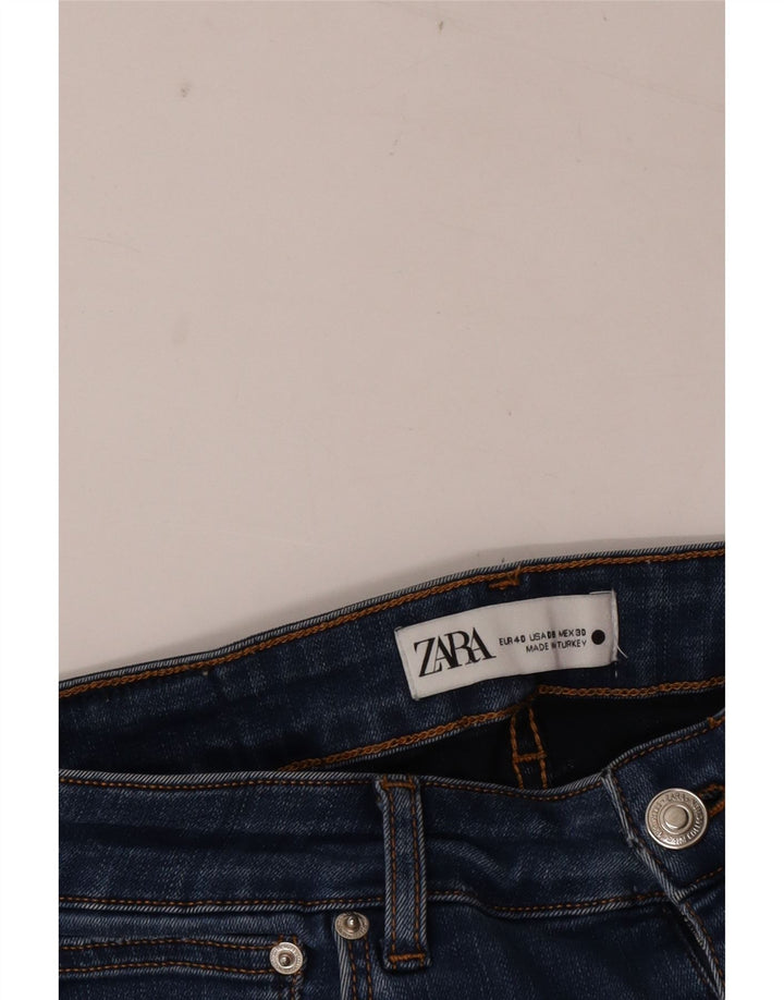 Zara Jean skinny pour femme EU 40 Medium W30 L26 Bleu