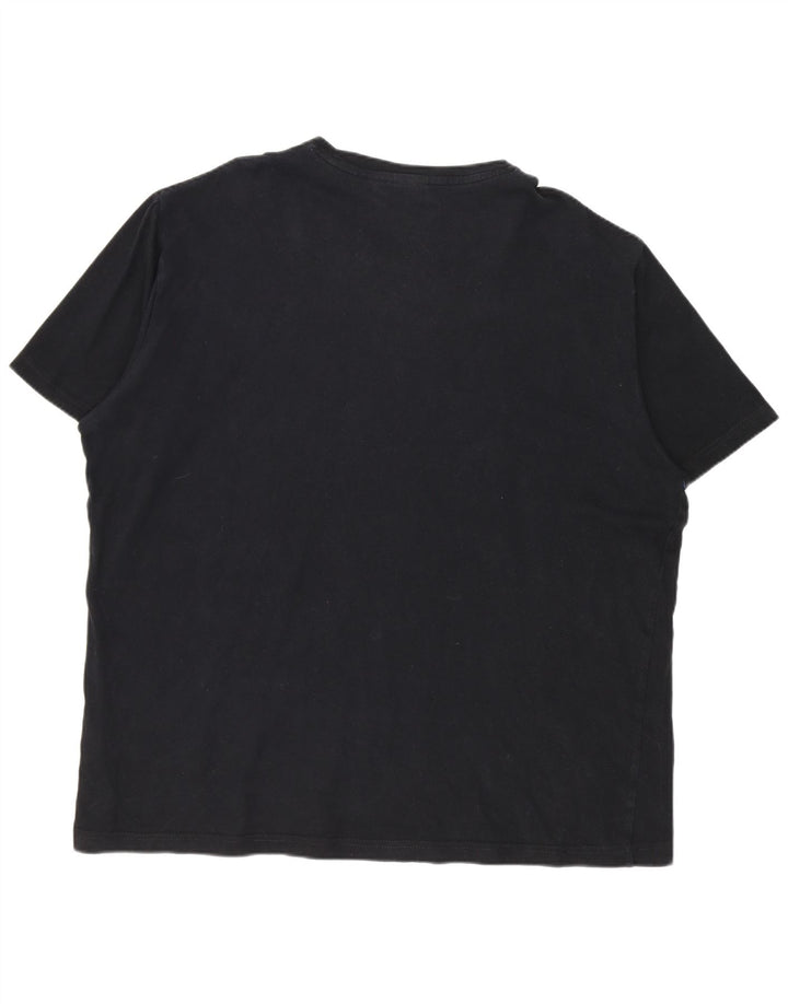 Asics T-Shirt Homme Haut 3XL Noir Coton