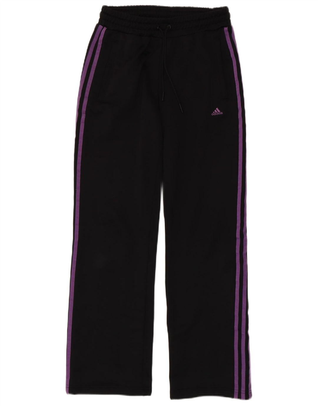 Adidas Pantalon de survêtement pour femme UK 10 Small Noir Polyester