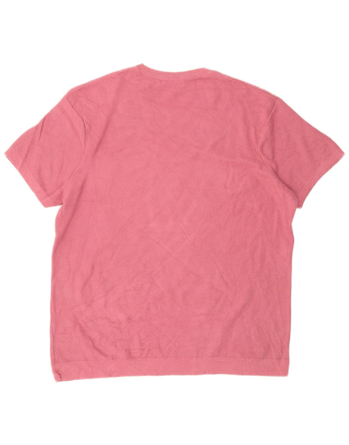 Zara T-Shirt Homme Top XL Rose