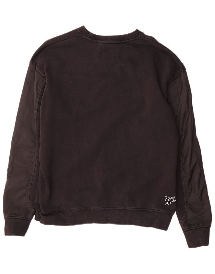 Jordan Sweat-shirt graphique pour homme en coton noir Taille L