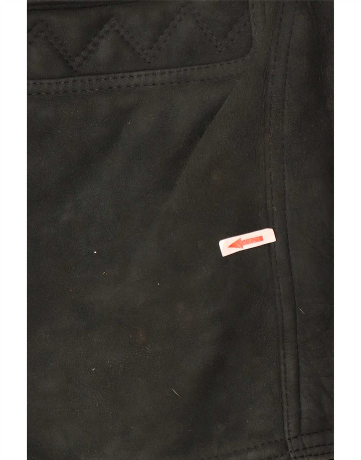 Dibi Veste en peau de mouton pour homme IT 50 Large Kaki