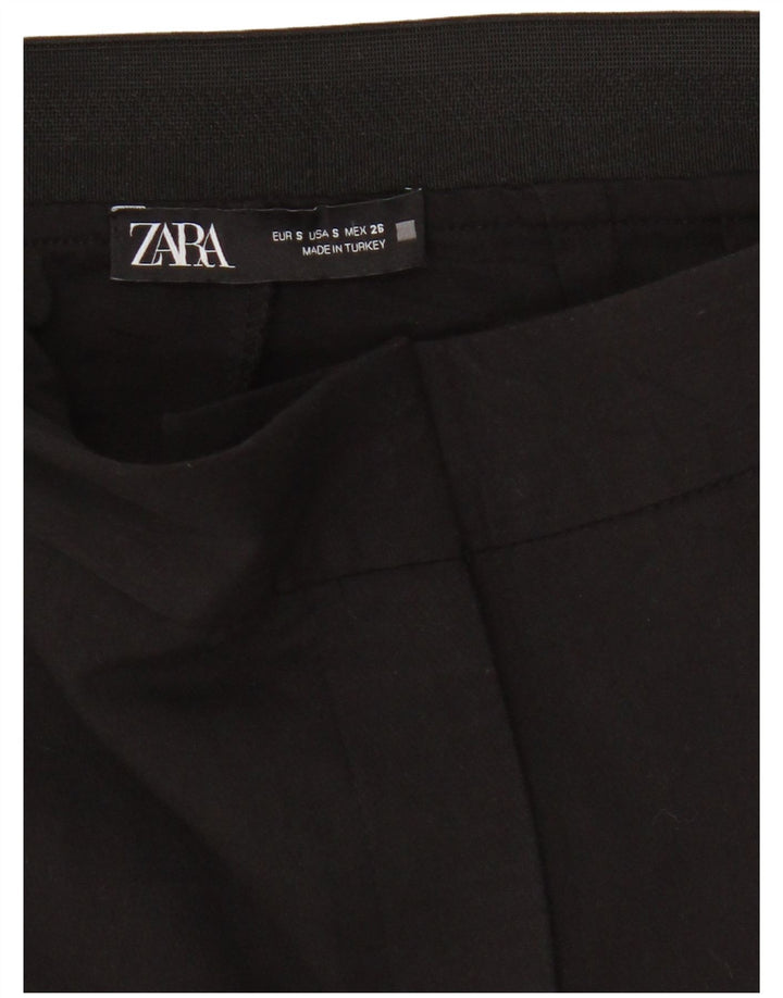 Pantalon court Zara Femme Small W26 L23 Noir