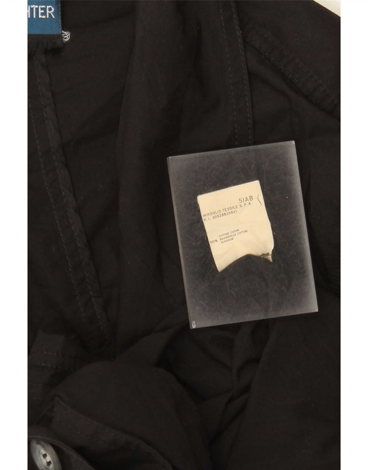 Daniel Hechter Veste Blazer 1 Bouton Femme IT 48 XL Coton Noir