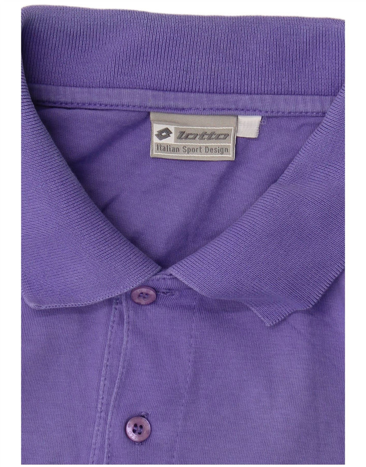 LOTTO Polo Homme Grand Violet