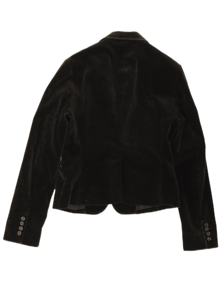 Ralph Lauren Veste blazer en velours côtelé à 3 boutons pour femme US 6 Kaki moyen