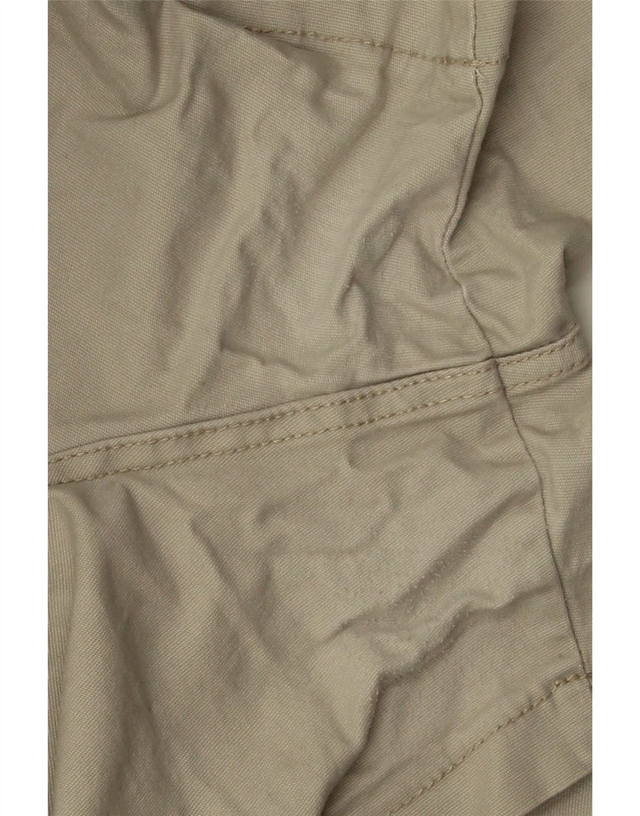 LEE Short cargo taille haute pour femme US 18 2XL W38 Coton beige