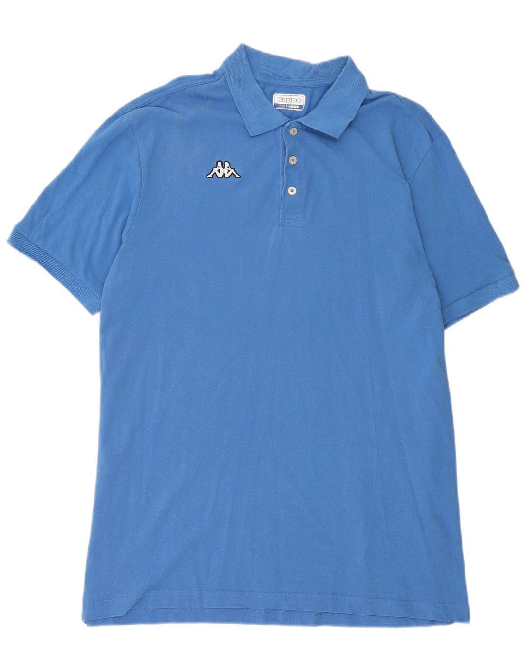 Kappa Polo Homme 3XL Bleu Coton
