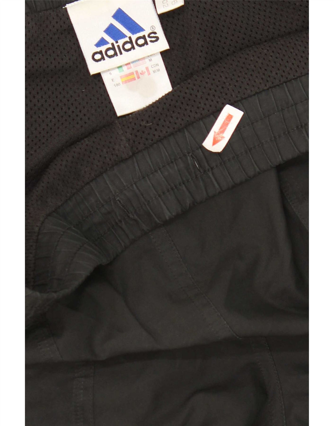 Adidas Pantalon de survêtement pour homme Large Noir Polyester