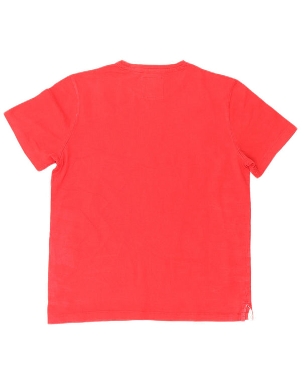 Crew Clothing T-Shirt Homme Grand Rouge Coton