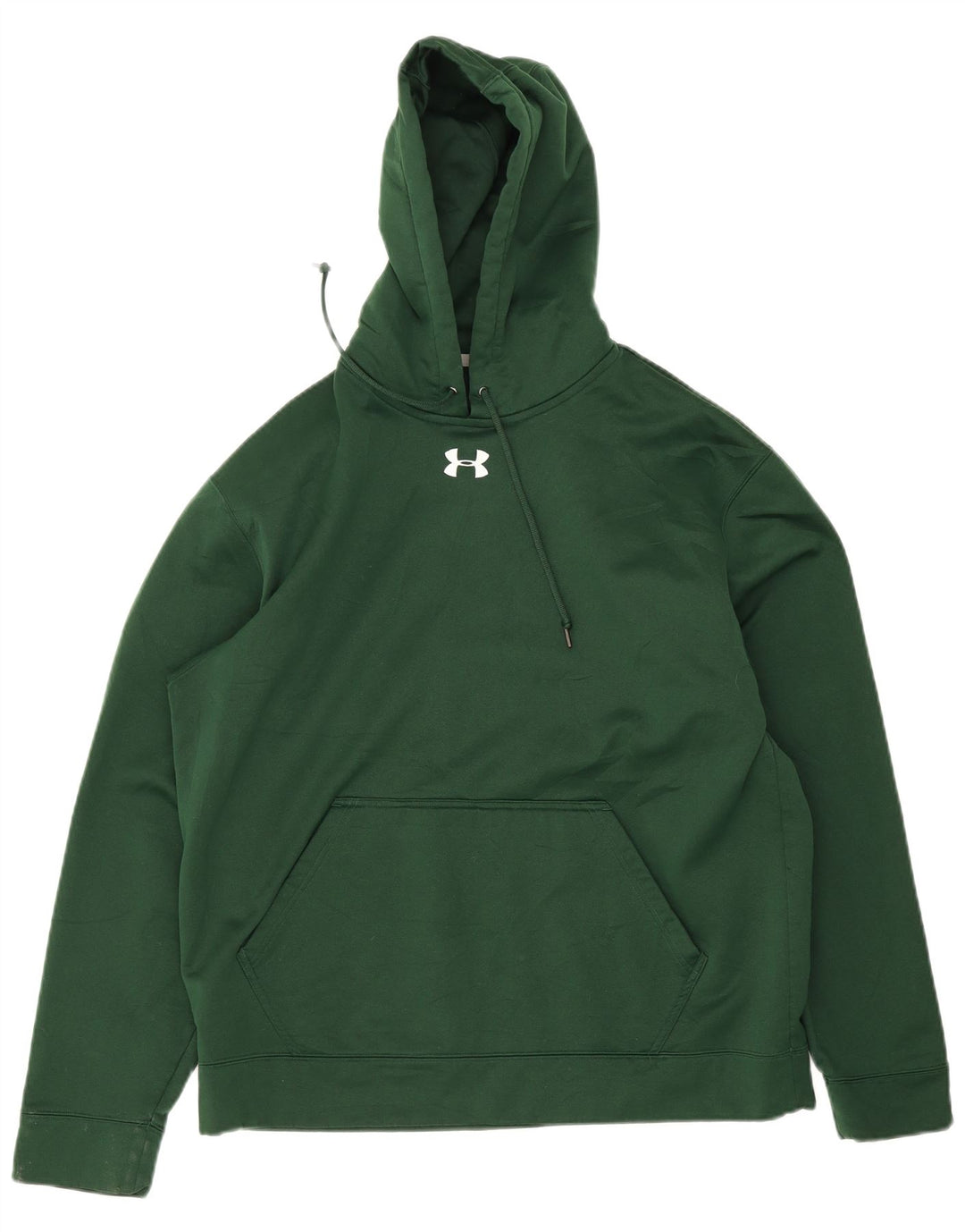 Under Armour Pull à capuche pour homme Large Vert Polyester