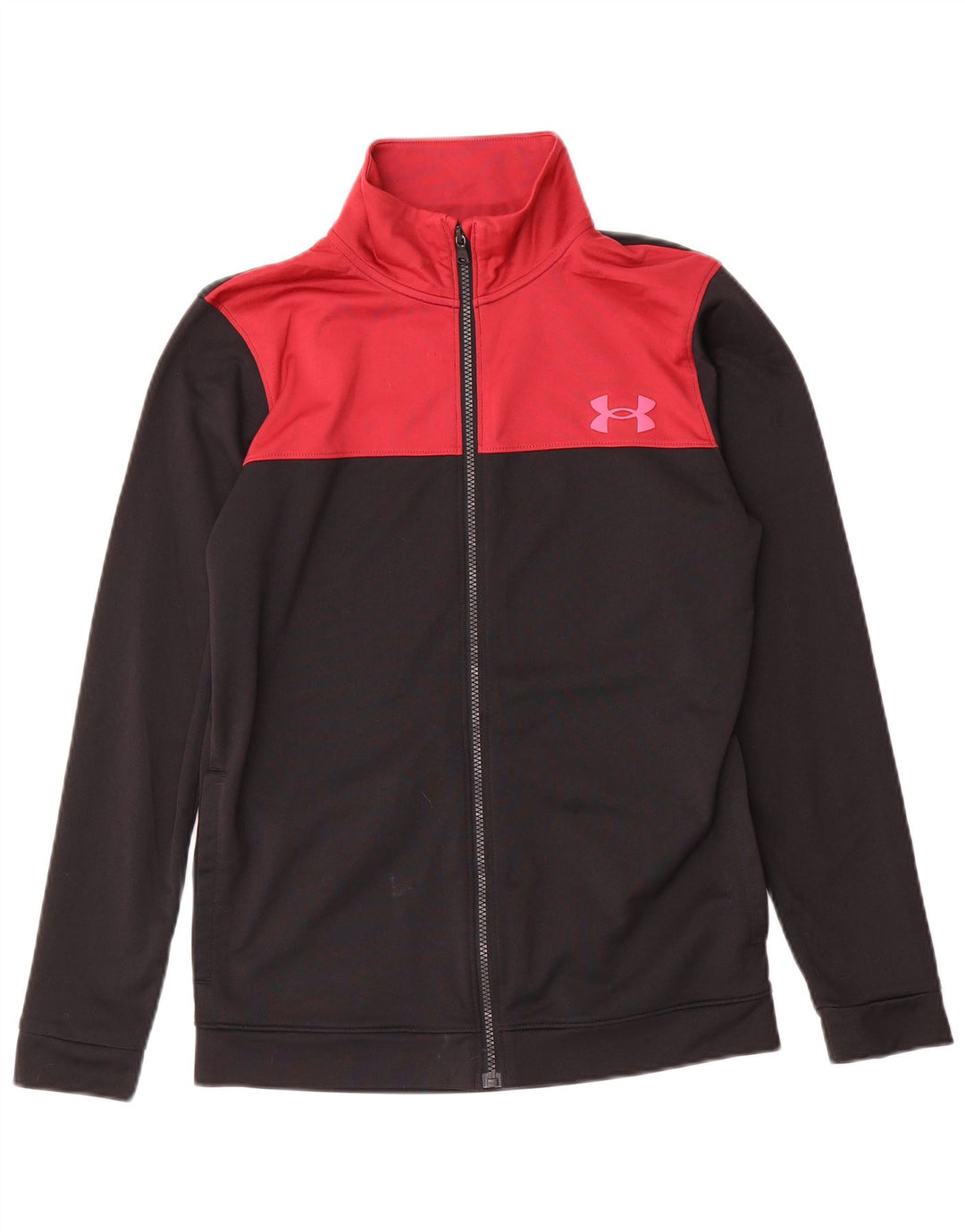 Under Armour Veste de survêtement pour homme Small Noir Colorblock Polyester