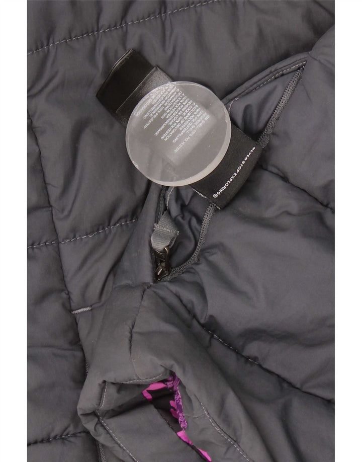 The North Face Veste réversible à capuche pour fille 9-10 ans Noir moyen
