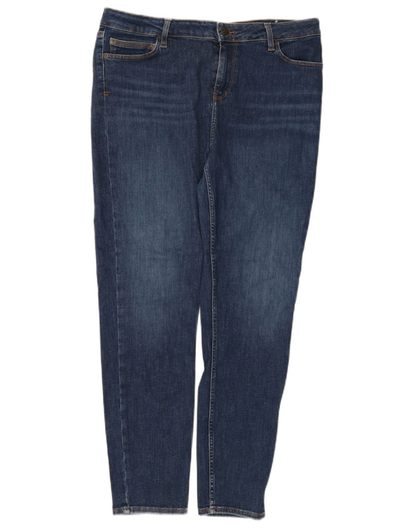 Fat Face Jean super skinny pour homme UK 16 Large W36 L28 Bleu Coton