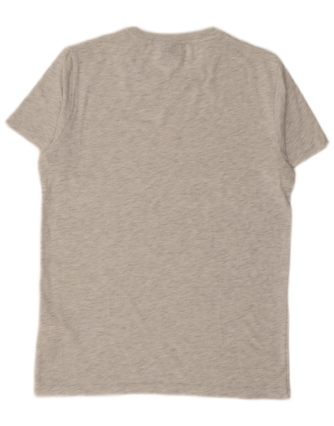 SUPERDRY T-Shirt Graphique Homme Gris Moyen Moucheté Coton