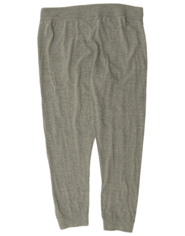 NIKE Pantalon de survêtement pour femme Joggers UK 18 XL Coton moucheté vert