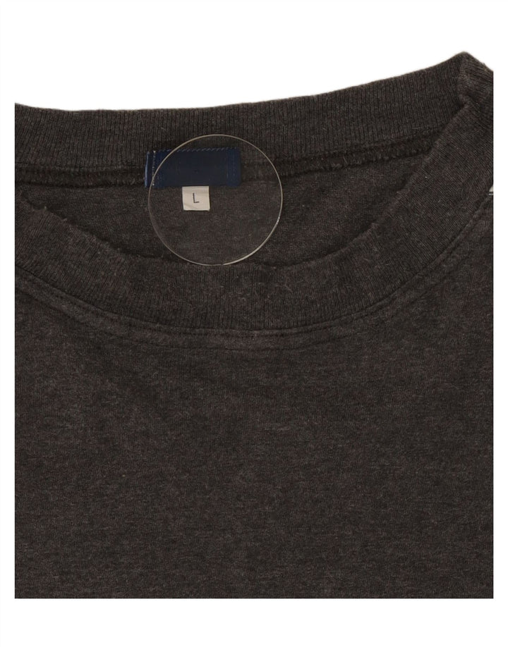 Asics T-Shirt Homme Haut Large Gris Coton