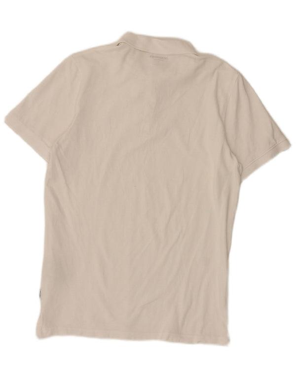 Jack & Jones Polo Regular Fit Homme Blanc Moyen Coton