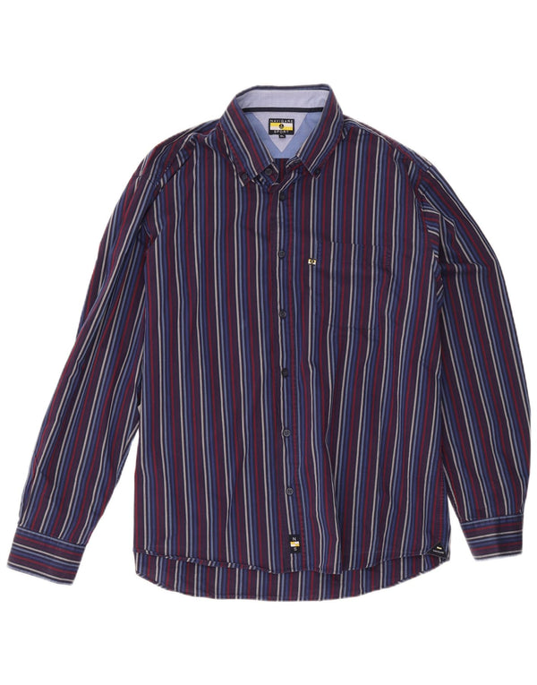 Chemise Homme Navigare XL Bleu Marine Rayée