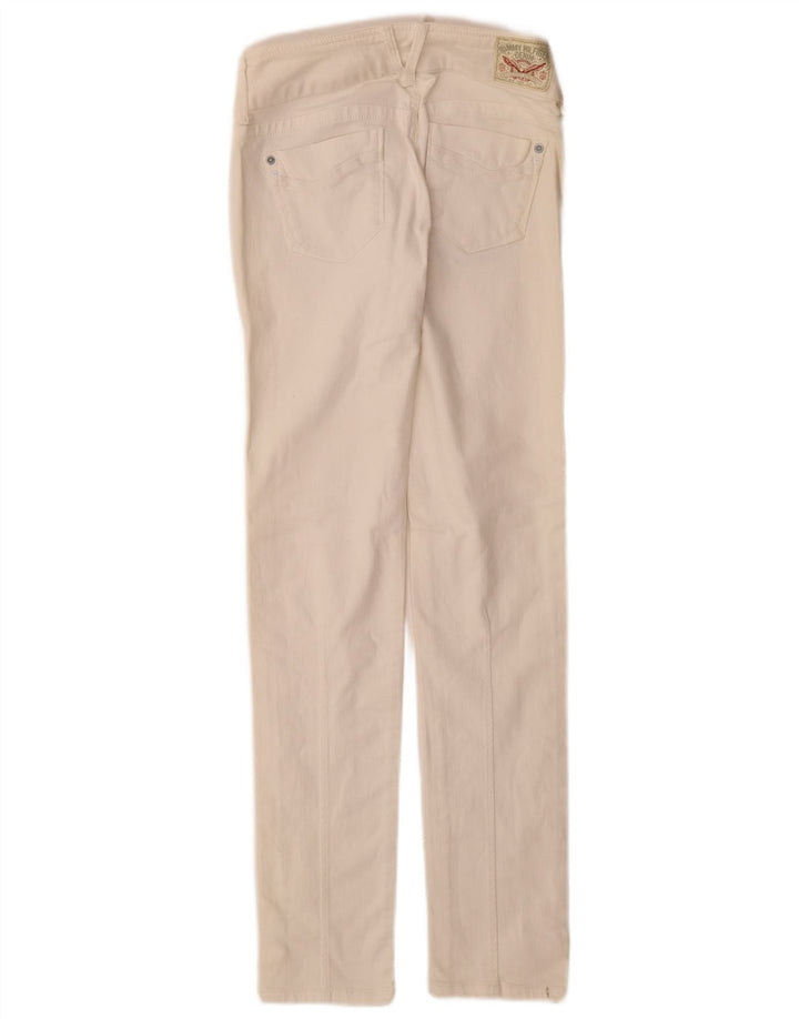 Tommy Hilfiger Jean Slim Femme W25 L32 Coton Blanc